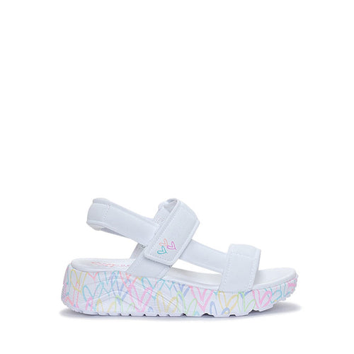 Skechers Uno Lite Girl's Sandal - White