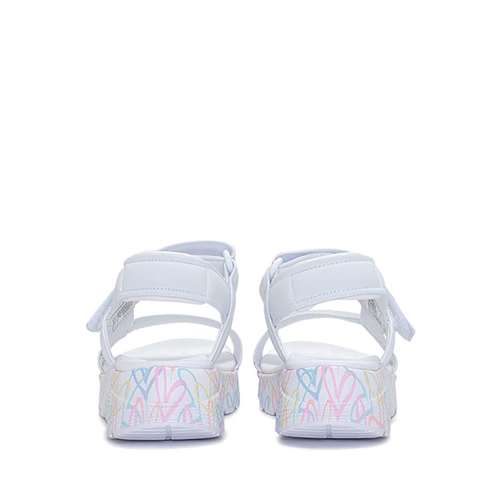 Skechers Uno Lite Girl's Sandal - White