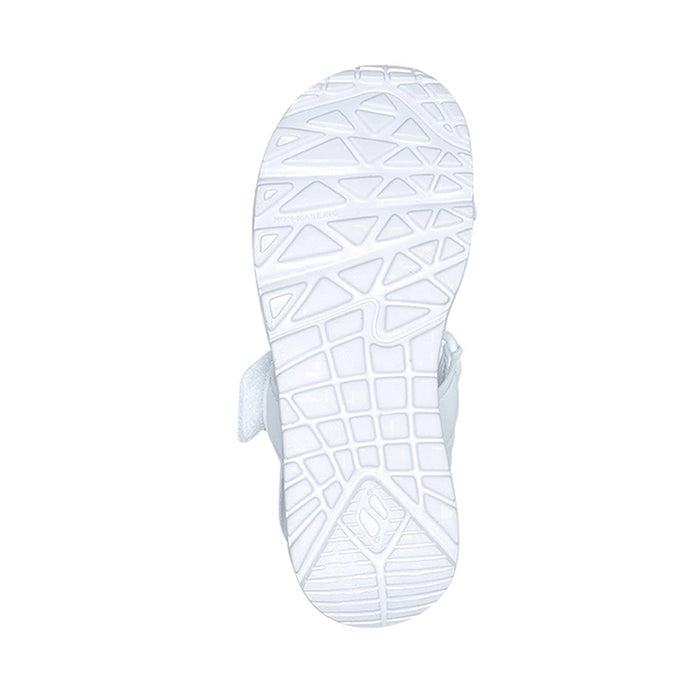 Skechers Uno Lite Girl's Sandal - White