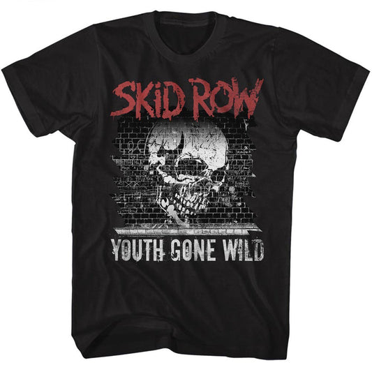 Skid Row - Graffiti Youth Gone Wild Adult T-Shirt