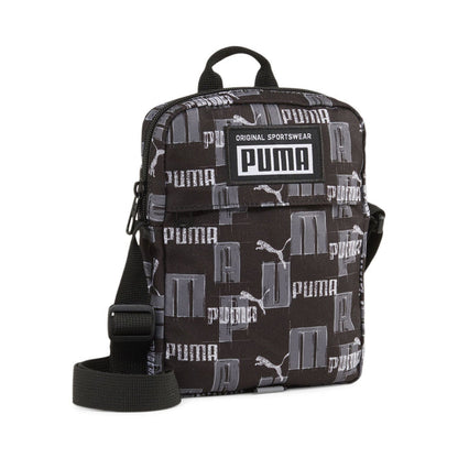 Small Men's Side Bag with Two Zippers - Runner