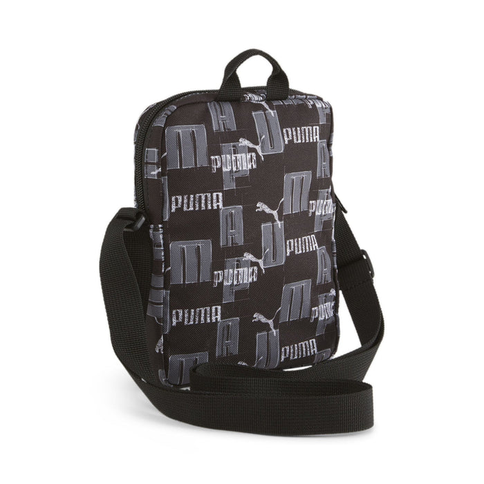 Small Men's Side Bag with Two Zippers - Runner