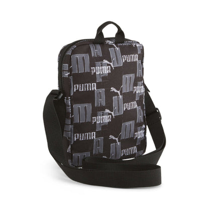 Small Men's Side Bag with Two Zippers - Runner