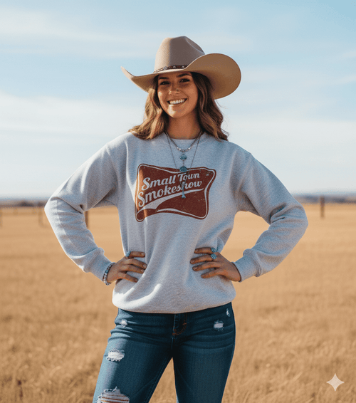 Small Town Smokeshow Graphic SweatshirtAshS