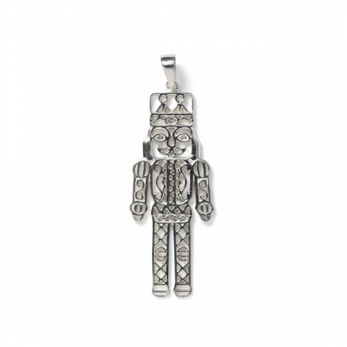 Southern Gates® Nutcracker Pendant Holiday Series 41x17mm 925 Sterling Silver Designed and distributed in Charleston, SC   Southern Gates® holiday jewelry celebrates our favorite times of the year.
