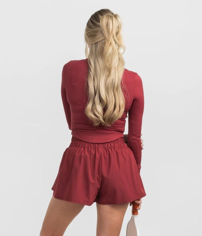 Southern Shirt Co Buttery Soft Performance Top - Crimson