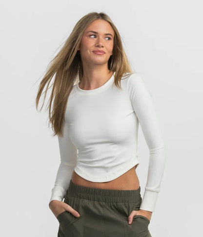 Southern Shirt Co Buttery Soft Performance Top - Sugar Swizzle