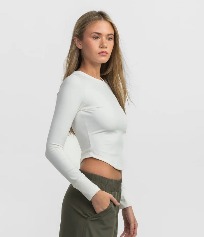 Southern Shirt Co Buttery Soft Performance Top - Sugar Swizzle