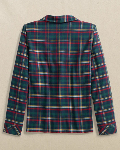 Southern Tide Partridgeberry Plaid Lounge Shirt