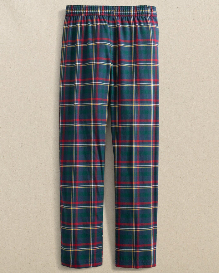 Southern Tide Youth Holiday Tartan Lounge