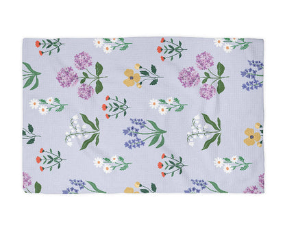 Canary Road Spring Floral Flower Collage Kitchen Towel Mothers Day