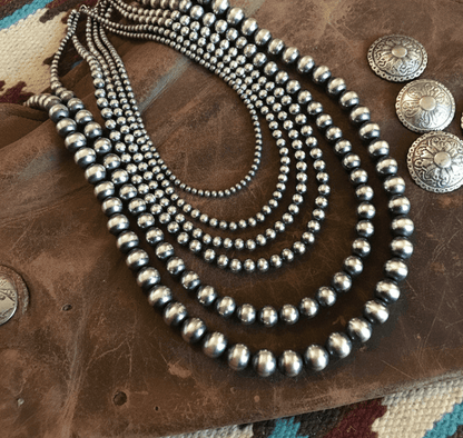 Sterling Silver Single Strand Beads - Any Length & Size!3mm14"