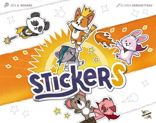 Stickers - Kartenspiel für Klebefans