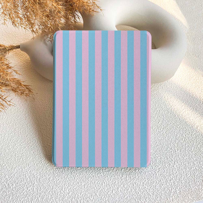 Stripe Pattern | Kindle Case - Light Blue&Pink