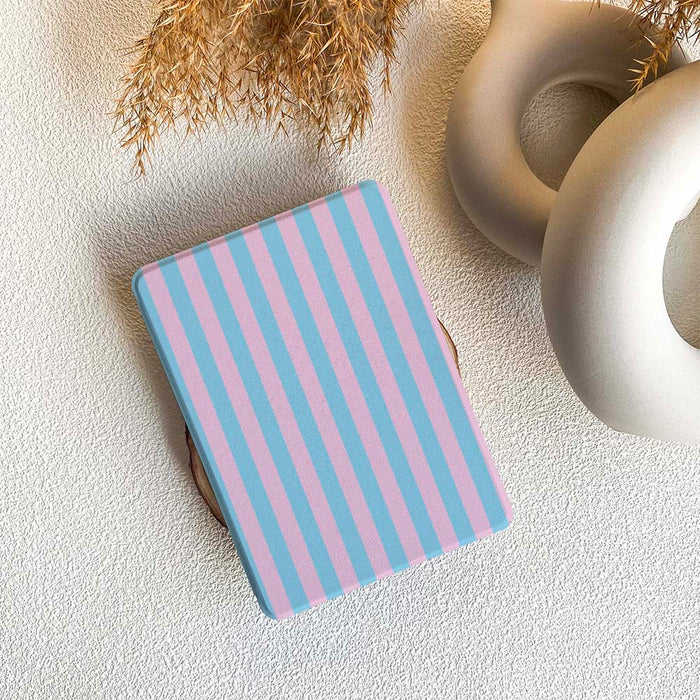 Stripe Pattern | Kindle Case - Light Blue&Pink