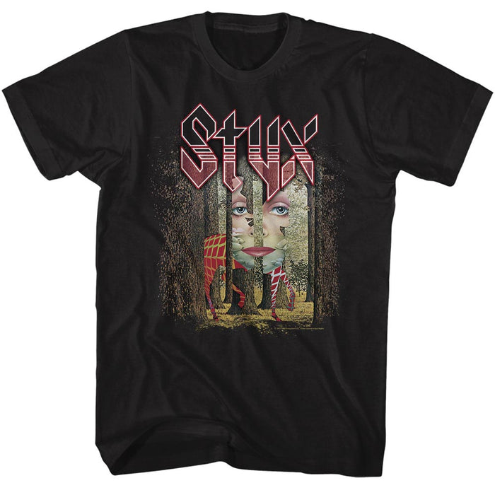 Styx - The Grand Illusion Adult T-Shirt