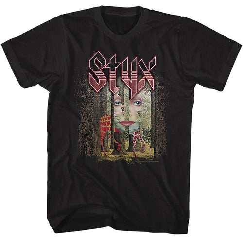 Styx - The Grand Illusion Adult T-Shirt