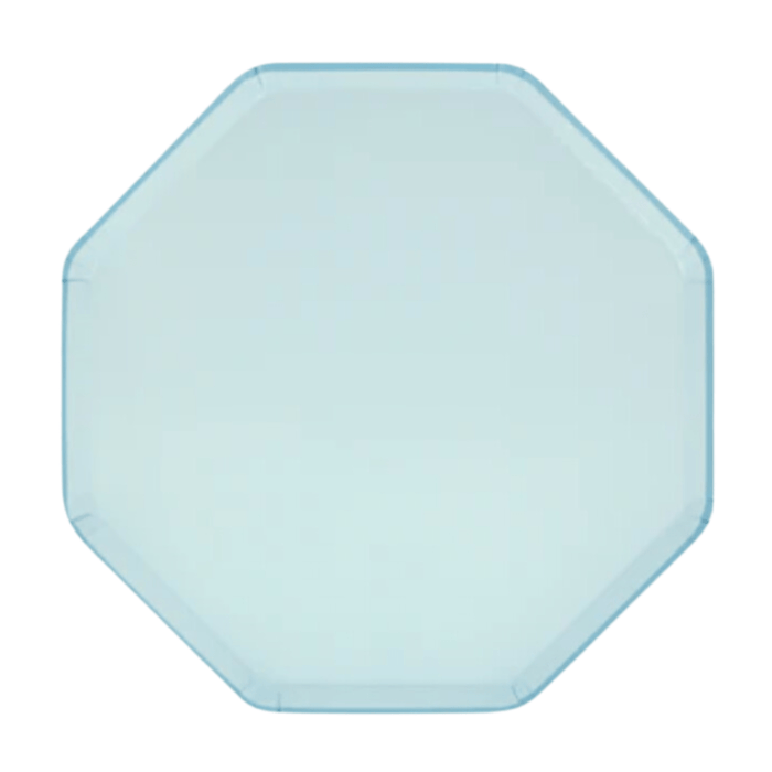 Meri Meri Party Summer Sky Blue Dinner Plate