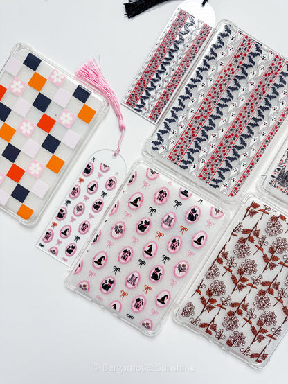 Summerween Checkerboard E Reader Case