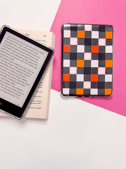 Summerween Checkerboard E Reader Case