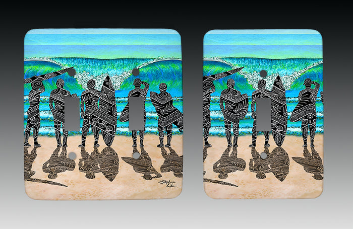 Surf Check Light Switch Cover