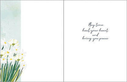GINA B DESIGNS Sympathy Greeting Card - Daisies