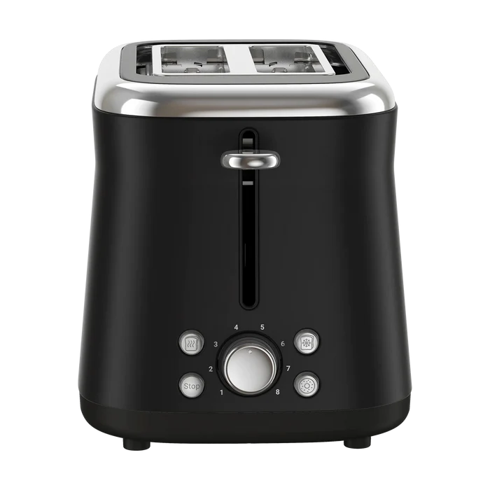 Tefal Collection Toaster 2-slice and Kettle Black Bundle