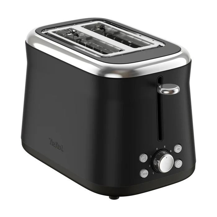 Tefal Collection Toaster 2-slice and Kettle Black Bundle