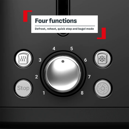 Tefal Collection Toaster 2-slice Black TT7208