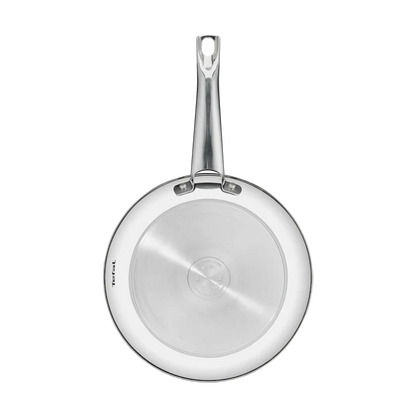 Tefal Cook Eat Induction Uncoated Stainless Steel Frypan 24cm induction base