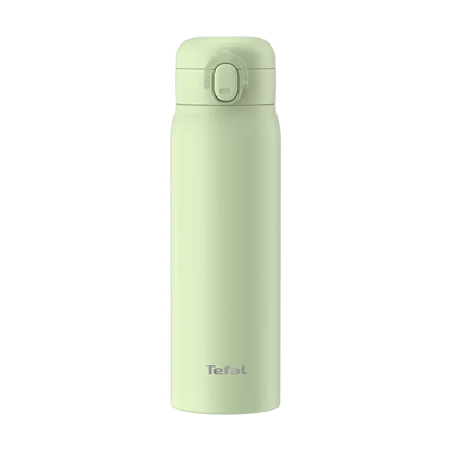Tefal Easy to Go Stainless Steel Drink Bottle 500ml in Mint Green