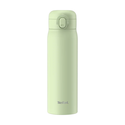Tefal Easy to Go Stainless Steel Drink Bottle 500ml in Mint Green