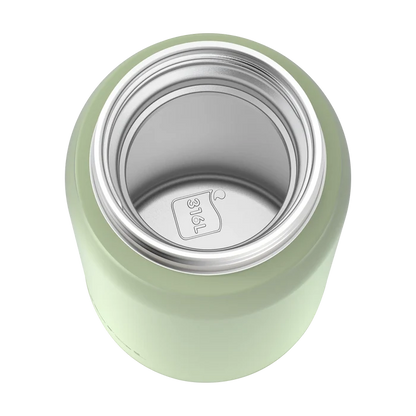 Tefal Easy to Go Stainless Steel Drink Bottle 500ml in Mint Green