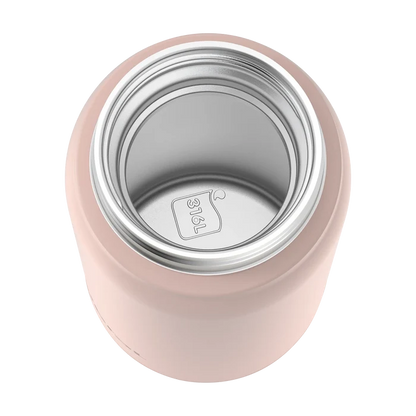 Tefal Easy to Go Stainless Steel Drink Bottle 500ml in Pink