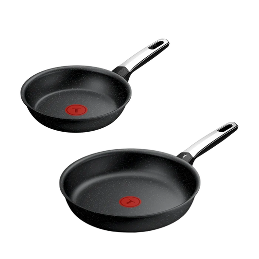 Tefal Expertise+ Induction Non-Stick Twin Pack Frypans 20/26cm