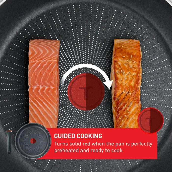 Tefal Ingenio Excellence Fusion Induction Non-Stick Set with thermo-signal for guided cooking
