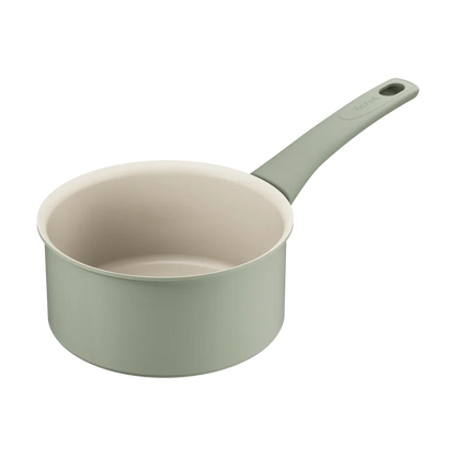 Tefal (Re)cycle Induction Ceramic Green Lichen Non-Stick Saucepan 16cm