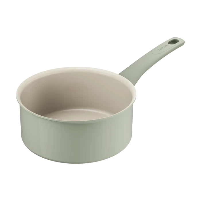 Tefal (Re)cycle Induction Ceramic Green Lichen Non-Stick Saucepan 20cm