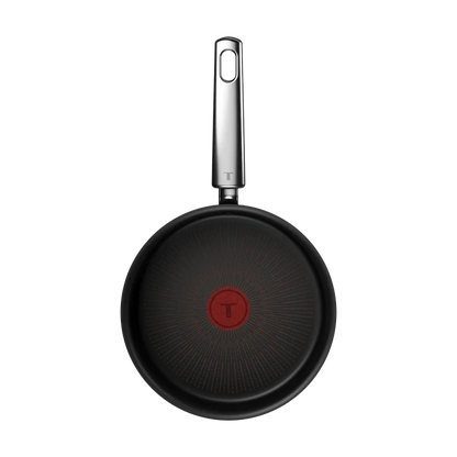 Tefal Space+ Excellence+ Induction Non-Stick Saucepan 20cm + Lid top view interior coating