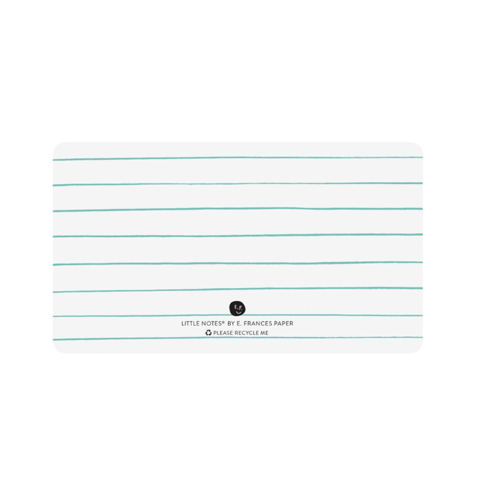 E. Frances Paper Thanks Little Notes
