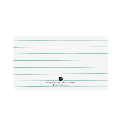 E. Frances Paper Thanks Little Notes
