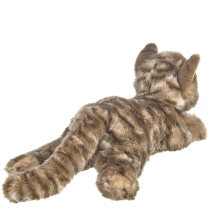 The Bearington Collection - Brown Tabby Cat Plush Toy Louie Plushie 519811
