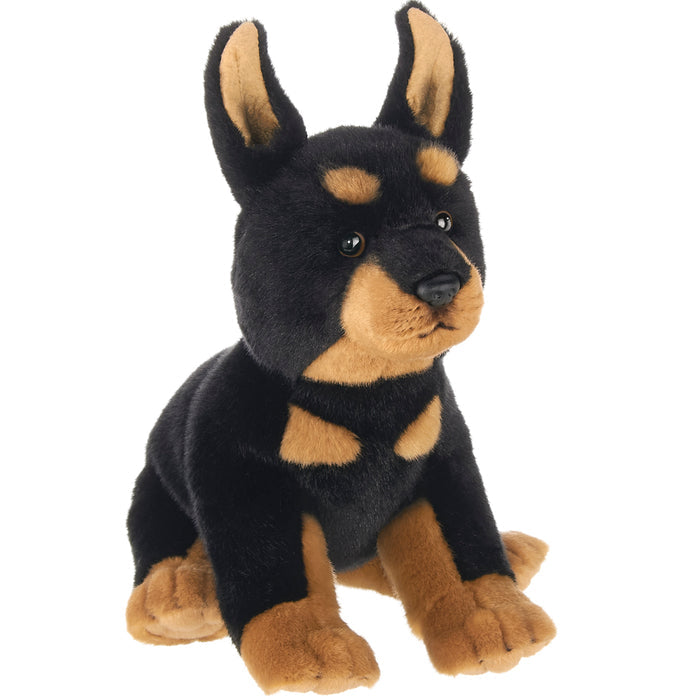 The Bearington Collection - Doberman Plush Toy Stuffed Dog Plushie 519969
