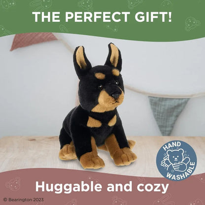 The Bearington Collection - Doberman Plush Toy Stuffed Dog Plushie 519969