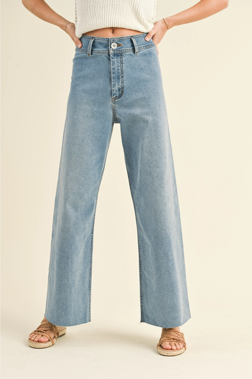 The Justice Straight Leg Jean - Denim