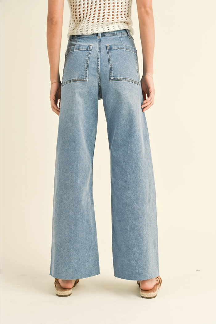 The Justice Straight Leg Jean - Denim