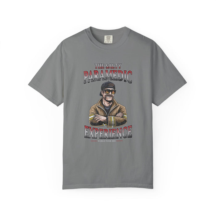 The Salty Paramedic Experience T-Shirt (Red Font)