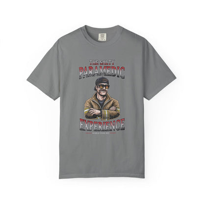 The Salty Paramedic Experience T-Shirt (Red Font)