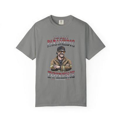 The Salty Paramedic Experience T-Shirt (Red Font)
