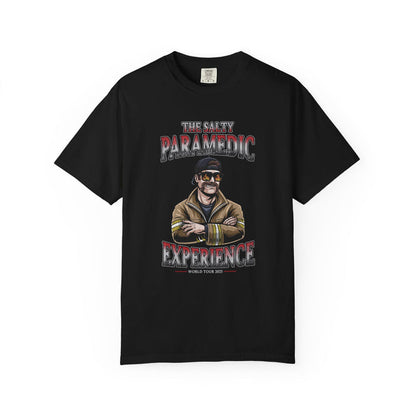 The Salty Paramedic Experience T-Shirt (Red Font)